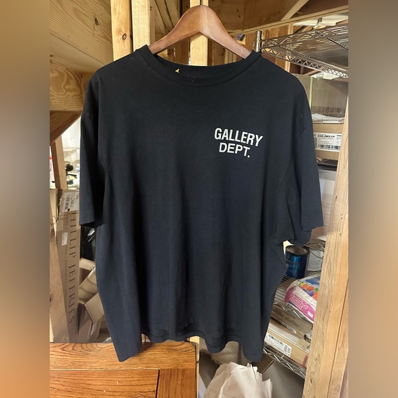 Gallery Dept Black T-Shirt - Picture 2 of 3